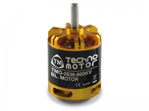 TMO-2836-800KV 500W Brushless Motor